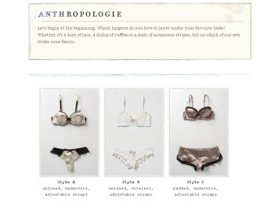Back to Anthropologie survey goodness