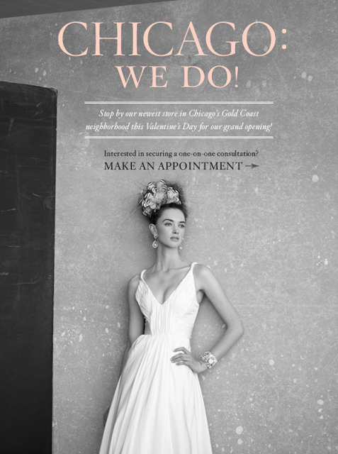 From BHLDN, with Love: Store 2 opens in Chicago on Valentine's Day!!