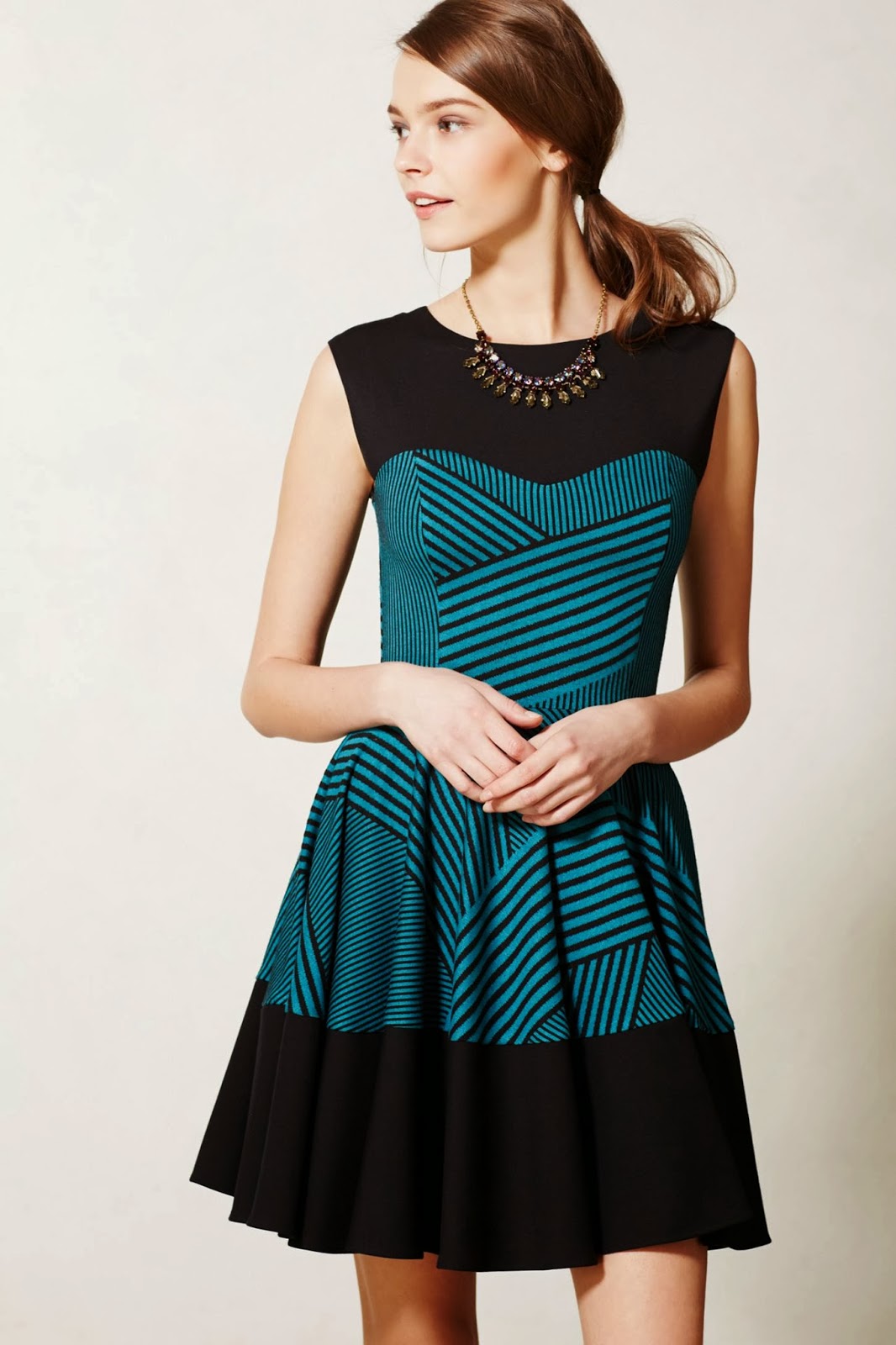 Reviews: Slubby Blouson Dress, Striped Swing Dress, Emerald City 