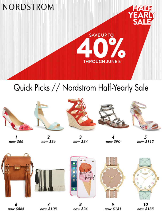 Quick Picks: 10 Things I want from the Nordstrom Half-Yearly sale...