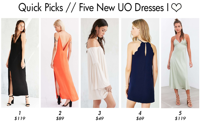 Afternoon delight: Five new Urban Outfitters Dresses I love