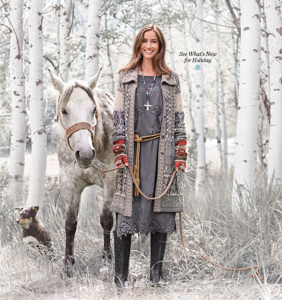 Sundance Catalog's Holiday Looks are sure to make any Anthro fan nostalgic...and excited!