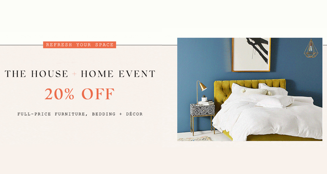 Spice up your home with some beautiful new Anthropologie delights, now 20% off!