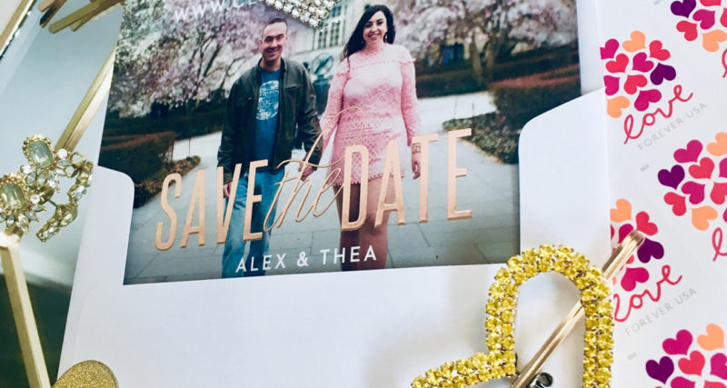 Wedding Wednesday: Pretty & Smart Save the Dates with Basic Invite