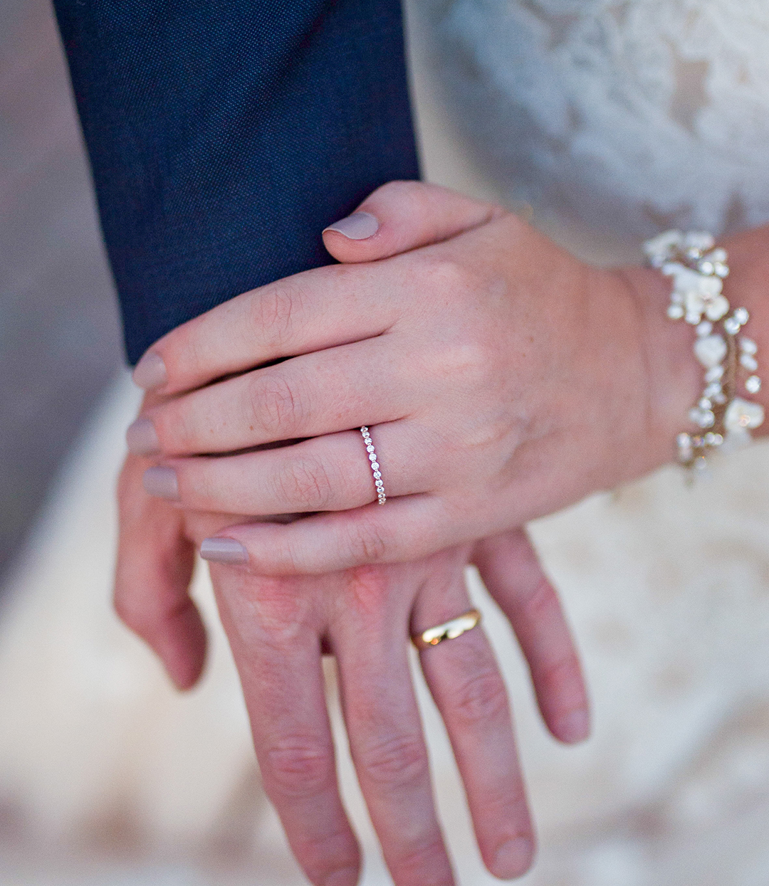 American-crafted, conflict free wedding rings from Rosado's Box by Love & Promise Jewelers :: Effortlessly with Roxy