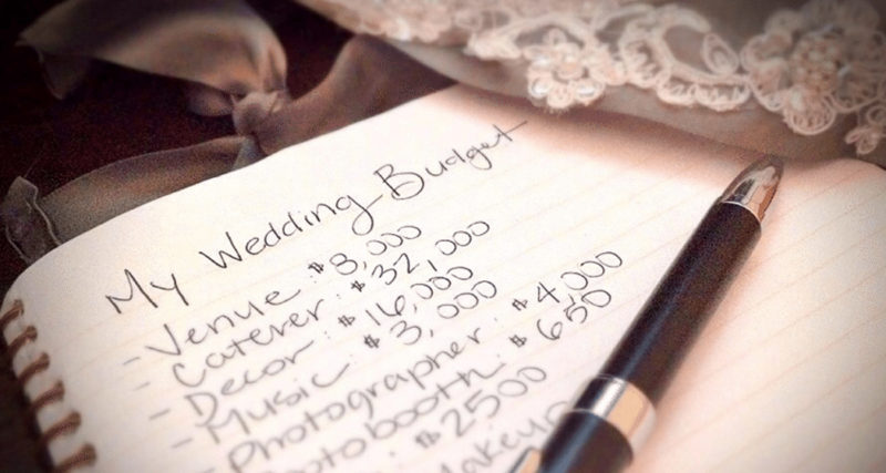 Wedding Wednesday: How to set a wedding budget without killing each other
